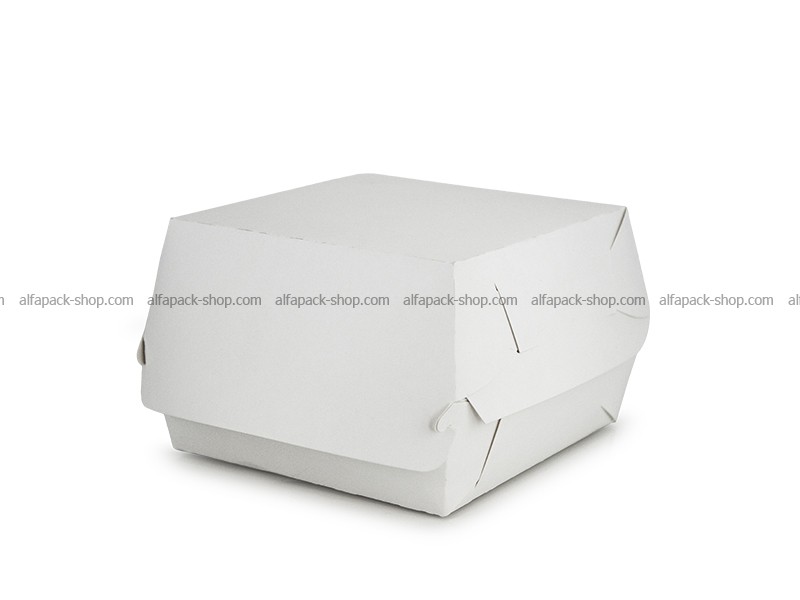 Упаковка для гамбургера Міні (біла)